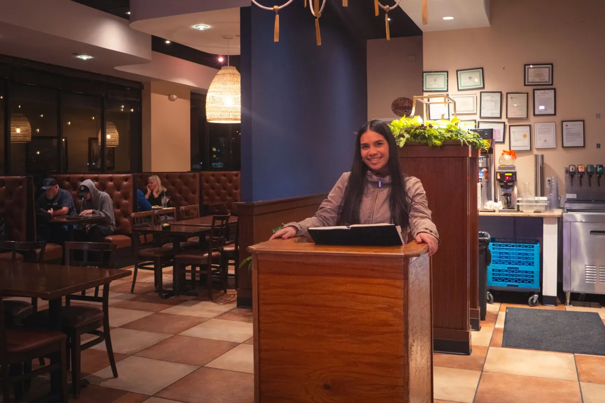 Chef preparing Mexican cuisine at La Sierra